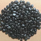 Stone Polished Pebbles Natural Black Polished Pebbles Black River Rock Pebbles Black Stone