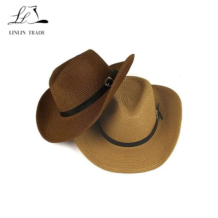 floppy straw cowboy hat