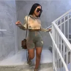 Suit New 2021 Autumn/winter Long Sleeve Cardigan High Waist Buttock Trouser Suit