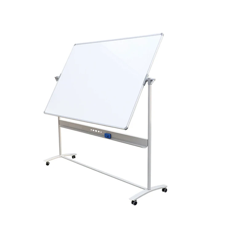 Dry Erase Mobile Magnetic Classroom White Board Double Sided Eraser 24 Dots Mobile Whiteboard 48x36 Large Rolling Whiteboard Planner with Stand on Wheels 10 Gridding Tapes Ruler 