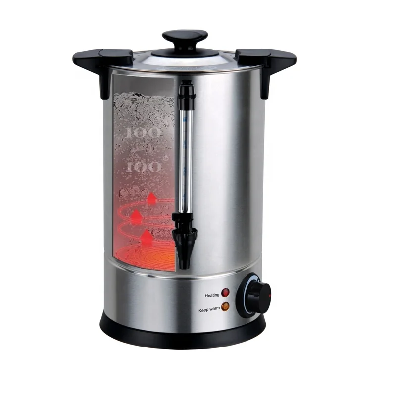8L Electrical Commercial Catering Kitchen Hot Water Boiler Urn Tea Coffee 