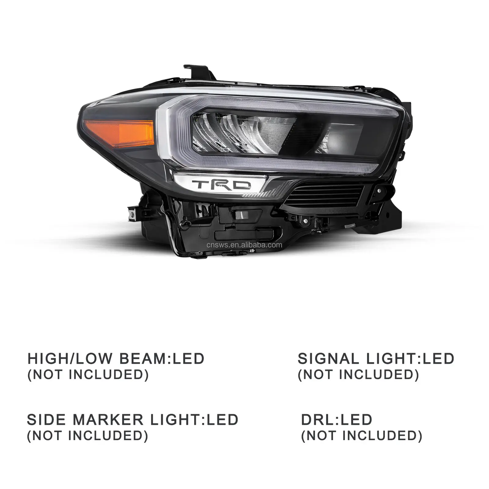 product oem 2020 2021 2022 2023 for toyota tacoma best price se trd full led drl права ліва фара фара для toyota tacoma-36