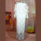 Casual Dress New Design Women Clothes Casual Dress Outfit Elegant Wholesale Cord Lace Plus Size Women Dress