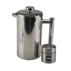 Coffee Jar French Press Coffee Maker Thermal Insulated Brewer Plus Travel Jar