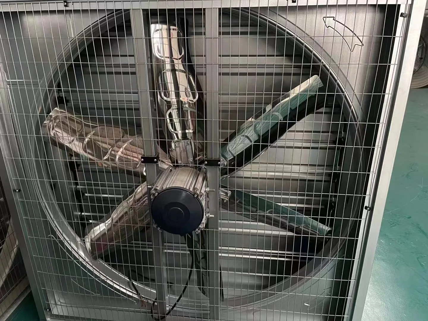 Direct Driven Exhaust Fan, Wall, Electric, Stainless Steel - detail 4