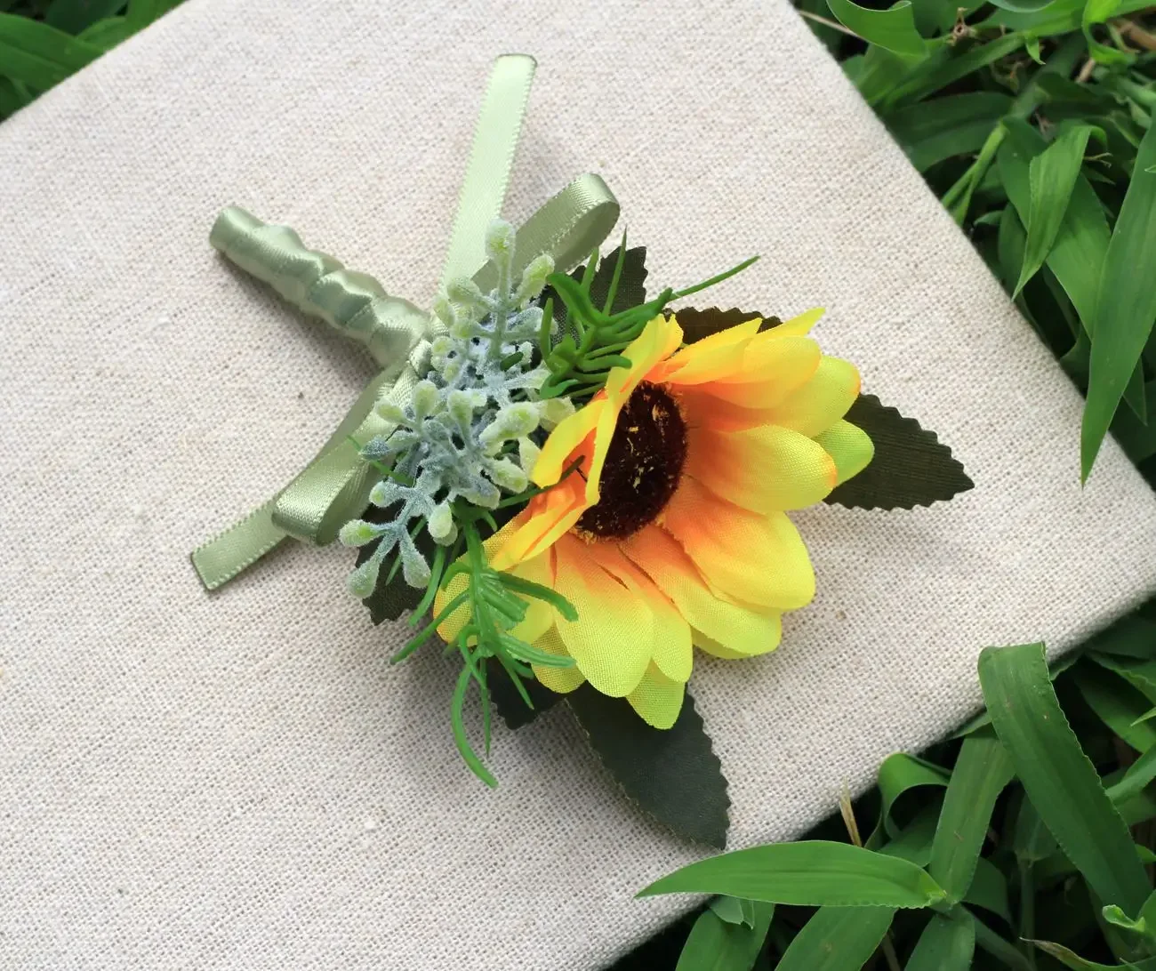 New Design Fake Wrist Flowers Corsage Artificial Corsages Wrist Flower