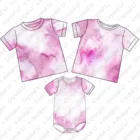 Family 2021 Newest Fashionable Tie Dye Family Matching Clothes Mommy Daddy And Me T-shirt Family Matching Outfits