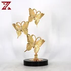 Style Table Decor 2021 Hot Sale Luxury Style Gold Butterfly Table Decor For Living Room Decoration