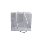 Perfume Special Paper Hand Bag FSC Textured Finish Perfume Packaging Special Paper Hand Bag With Cotton Whirl Rope