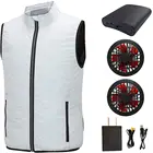 Vest Waistcoat MidIAN Air Conditioners Vest OUTERDOOR COOLING GILET WORK Sunstroke Prevention WAISTCOAT