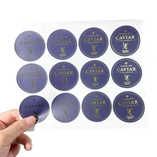 Oem & Odm Label Manufacturer Personalized Waterproof Custom Stickers Print Hot Stamp Sticker Gold Foil Packaging Labels