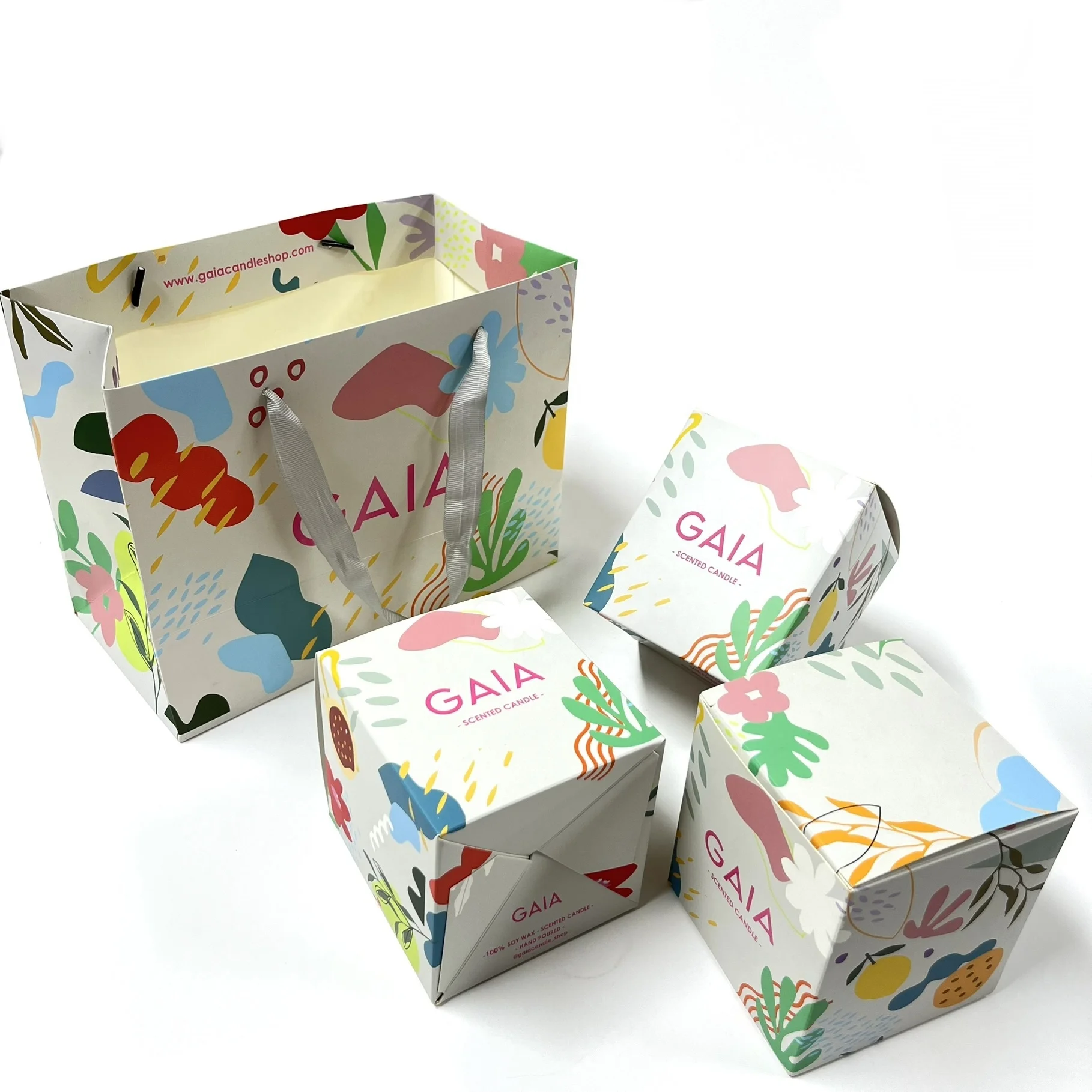 Custom Printed Recyclable Jewelry Set Box Personalized Paper Packaging Handmade Cardboard with Pouch Bag details