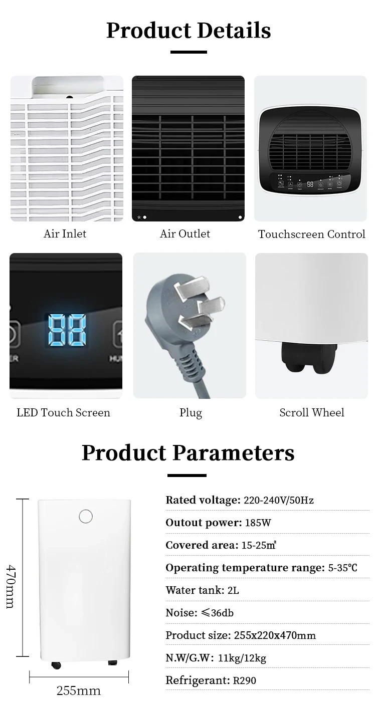 Air Purifier, 12L, 20L, Portable - detail 12
