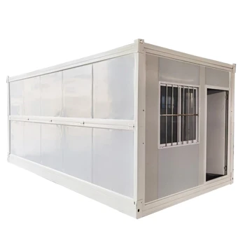 Wholesale Custom Cheap Fast Installation Flat Pack Folding Containers Prefab Houses For Constructions Site