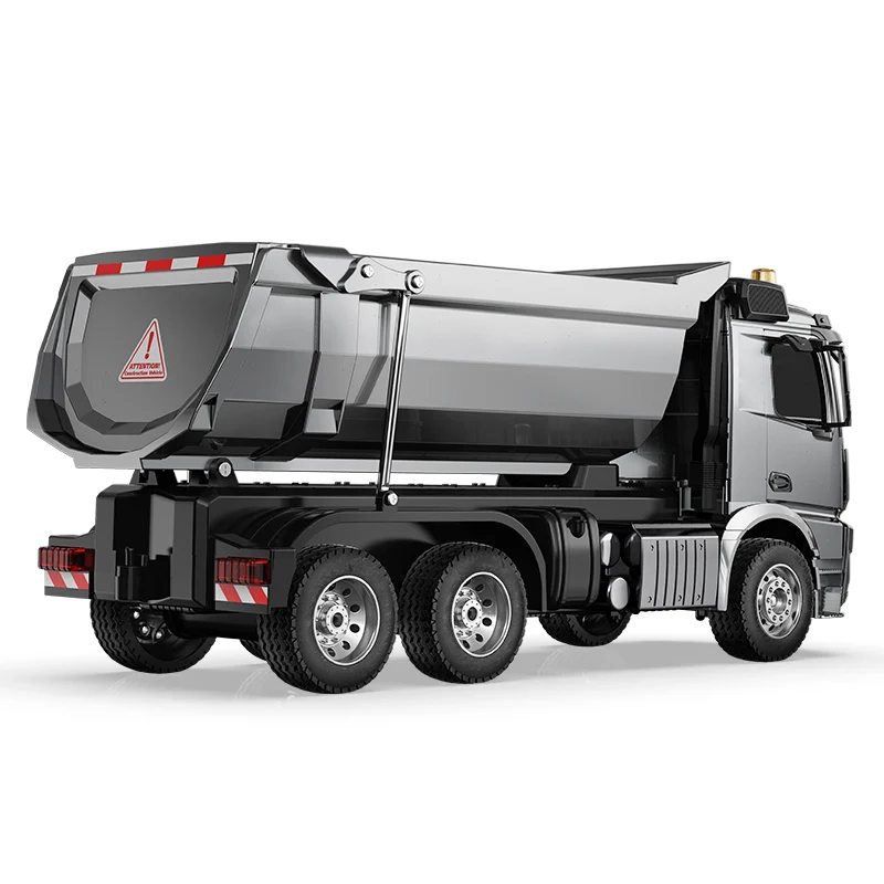 E590-003 1:20 Scale 2.4G APP Remote Control Engineering Dumper Lorry Alloy Dump Truck Tipping Bucket Rc Truck