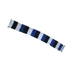 Football Scarf Factory Wholesale Wool Knitted Business Unisex OEM Custom Logo Scarf Football Fan Scarf