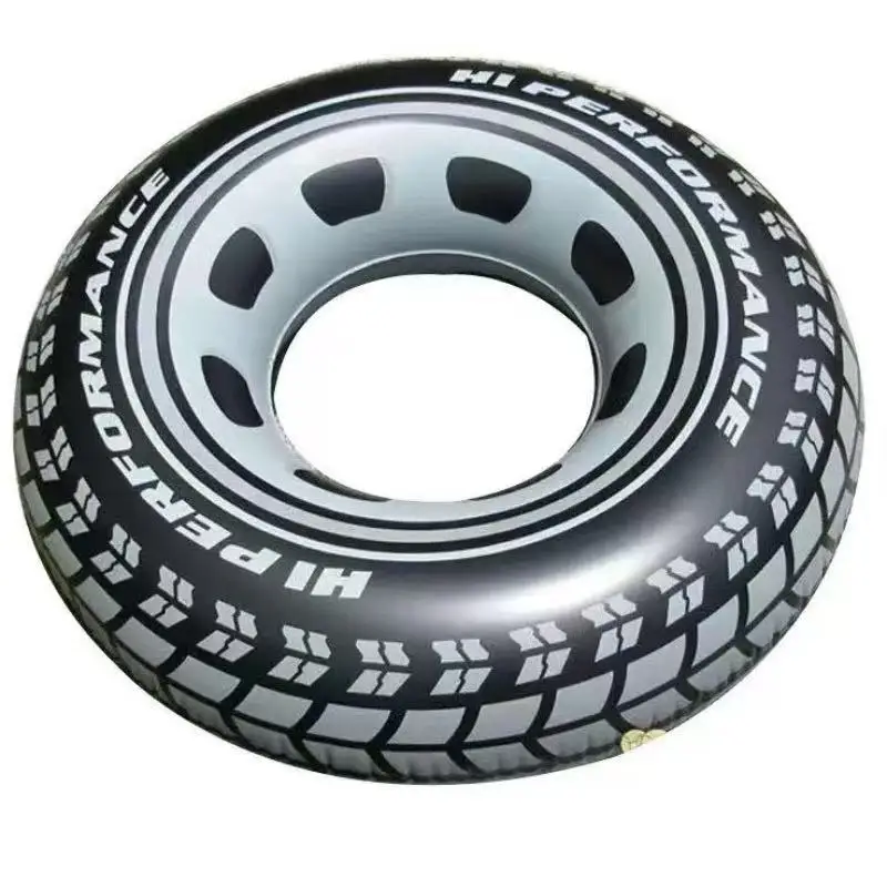 Factory Wholesale Thickened PVC Pool Water Play Inflatable Flotation Ring Tyre Type V