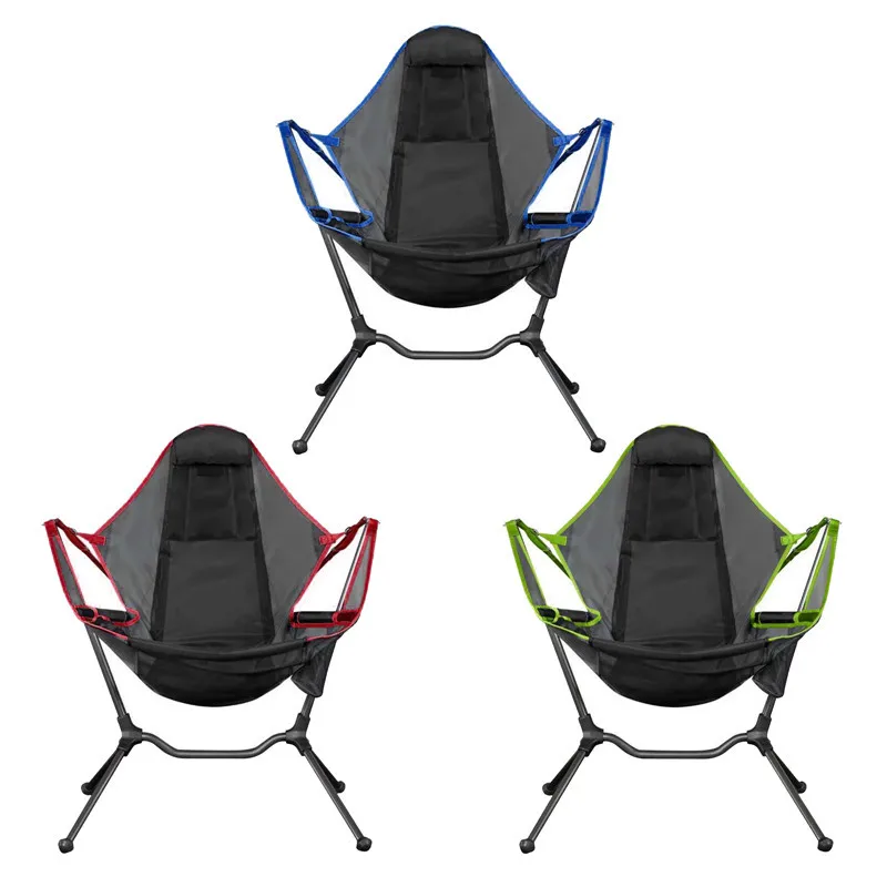 camping chairs that lean back