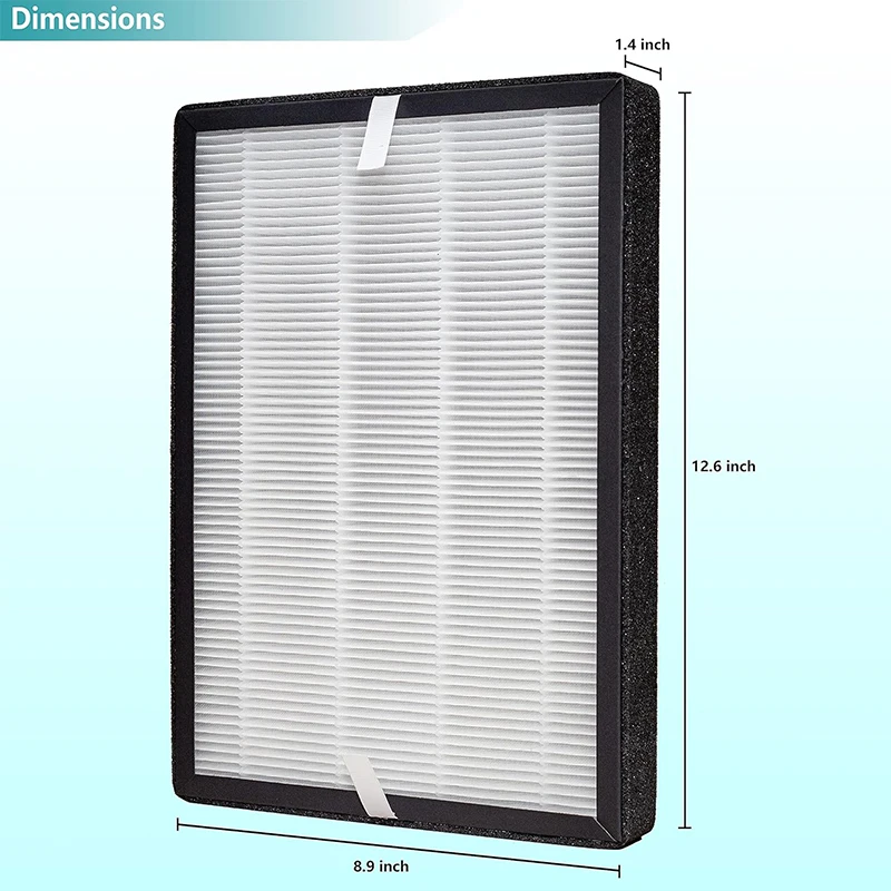 product customize replacement for mooka koios azeus gl fs32 air purifiers h13 hepa activated carbon filter for outdoor household use-0