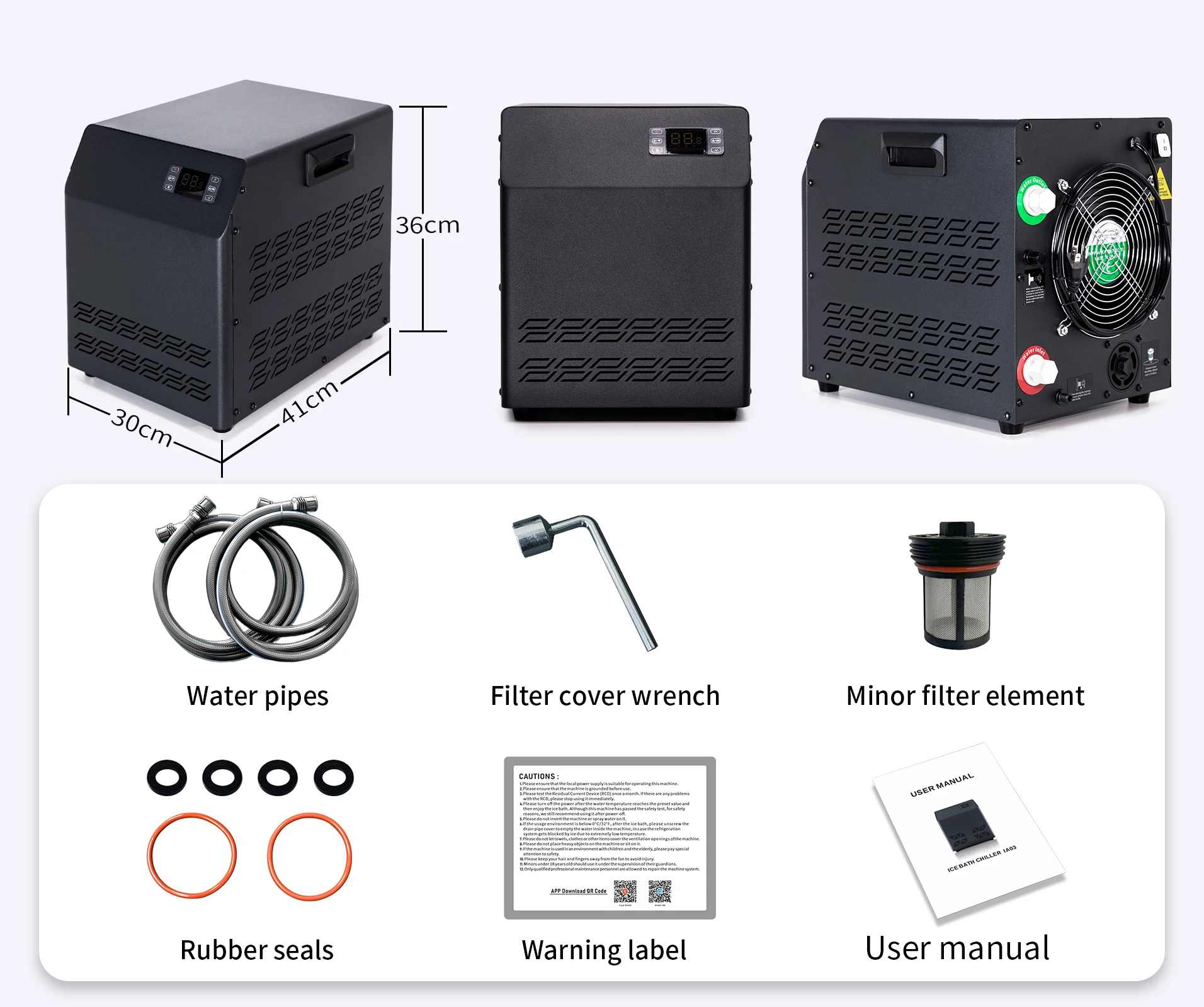 Chiller, 0.3hp, 220V - detail 6