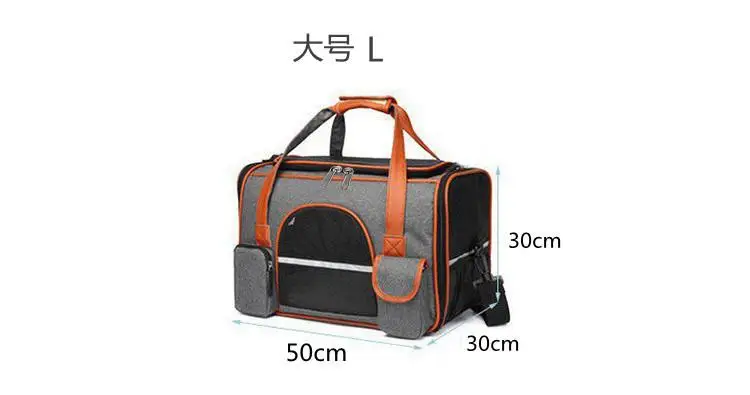 product hot sale portable pet carrier cat dog carrier pet bag with soft mat for small animals waterproof pet bag-55