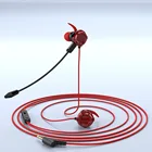 Headset In-ear In-ear 3.5mm Gaming Headset Volume Control Headset With Microphone In-ear Headset