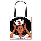 Totes Tote Tote Bag Tote Bag Custom Design Nurse Shopping Totes Bag Personalized Nurse Tote Bag