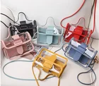 Handbag Handbaghandbag Fashion Women Shoulder Bag Clear Jelly Clutch Purse Transparent Handbag