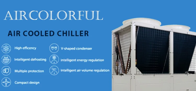 Air Cooled Scroll Chiller, 25hp, 50hp, 20ton, 35ton - detail 2