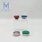 For Neutral Borosilicate 2ml Clear Injection Vaccine Glass Vials For Medicine With Rubber Stopper And Caps