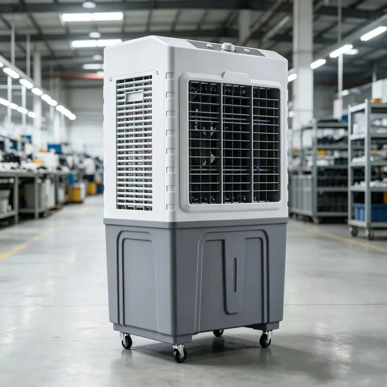 Mobile Desert Air Cooler, Portable, Plastic, 3-Speed - detail 12