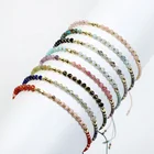 Crystal Japan Miyuki Hand Woven Gemstone Bracelet Women's Popular Bohemian Style Crystal Bracelet Wholesale