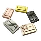 Gift 2021 Wholesale Jewelry Box Decorative Lock Drawer Lock Wooden Wine Gift Wooden Box Round Lock