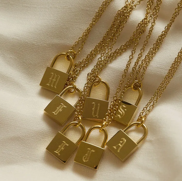 ysl padlock necklace