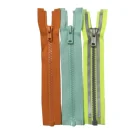 Zipper Eco-Friendly Manufacture Colorful Plastic Resin Open End Zipper