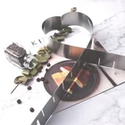 Adjustable Heart Shaped Ring Hot Selling Adjustable Heart Shaped Stainless Steel Cake Mold Cake Ring