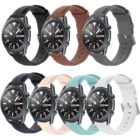 Leather Strap PU Leather Strap Bracelet For Samsung Galaxy Watch 3 45mm 41mm Bands Replacement Wrist Belt