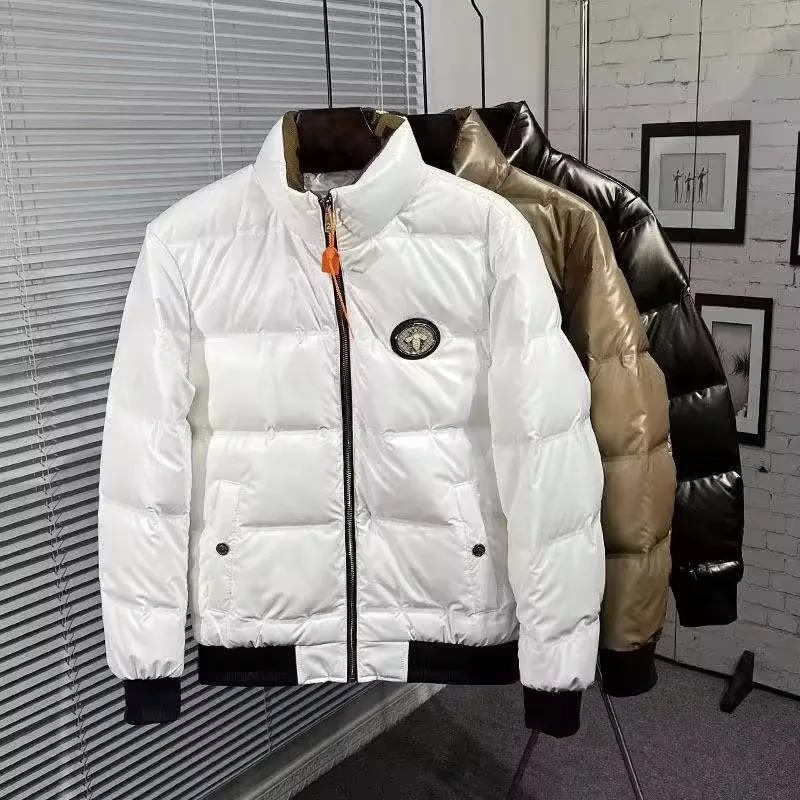 Durable New Style Men's Bubble Jacket New Design Plus Size Long Sleeves Men Puffer Down Jacket