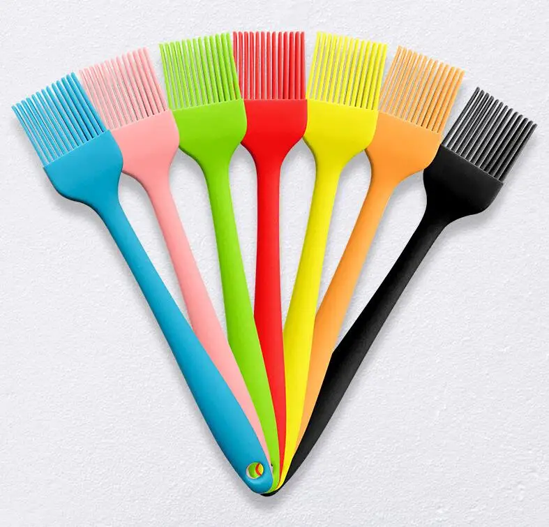 USSE Kitchen Silicone Basting Pastry Brush, Heat Resistant Basting Brushes for Baking Grilling Cooking and Spreading