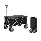 2021 New Ideas Outdoor Collapsible Kids Wagon Cart With Canopy