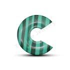 Stone Gemstone Natural Shell/Agate Stone Letter Shape Wholesale Gemstone For Jewelry Making