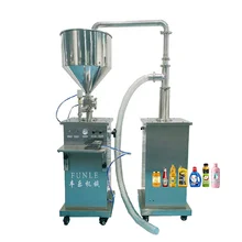 Semiautomatic pneumatic Vertical Paste Liquid Lotion Shampoo Filling Machine Food Filling Equipment Paste Filling Machine