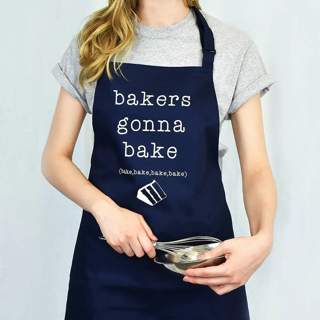 For Chef Gift Baking BBQ Baker Apron Custom Personalized Printing Logo BBQ Apron