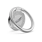 Mobile Phone Luxury Colored Diamond Electroplated Mirror Gemstone Holder Mobile Phone Ring Holder