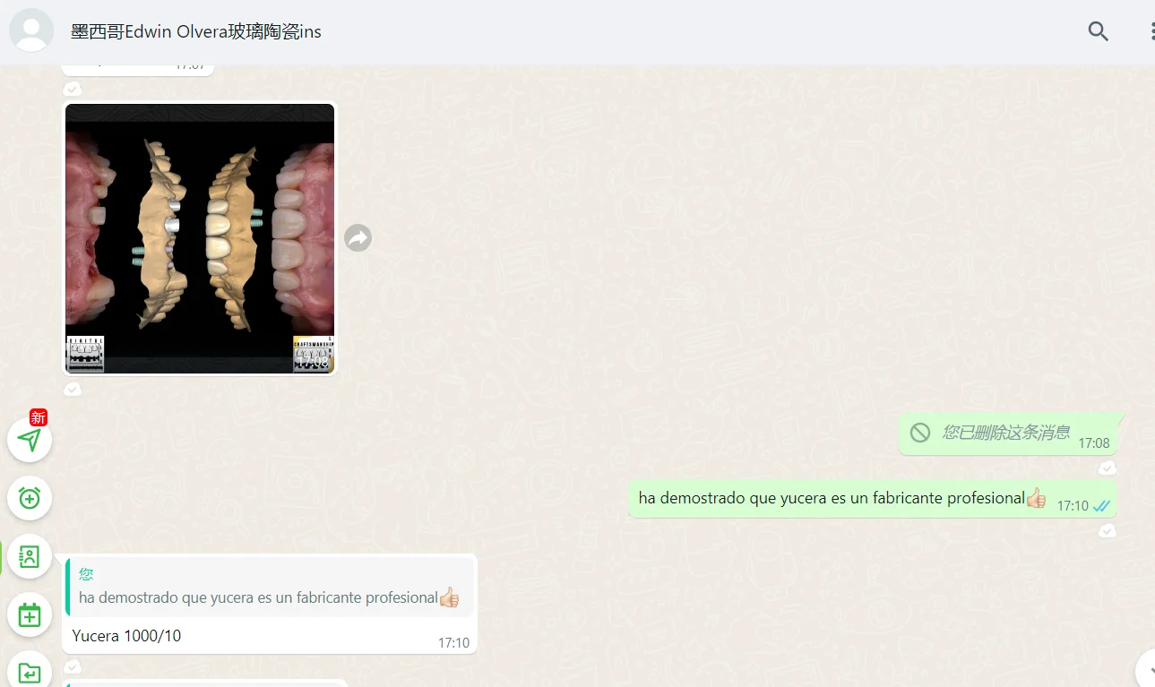 YUCERA 4D PRO Multilayer Zirconia Block Customized Dental Cad Cam Dental Laboratory Multi-layered Zirconia Block