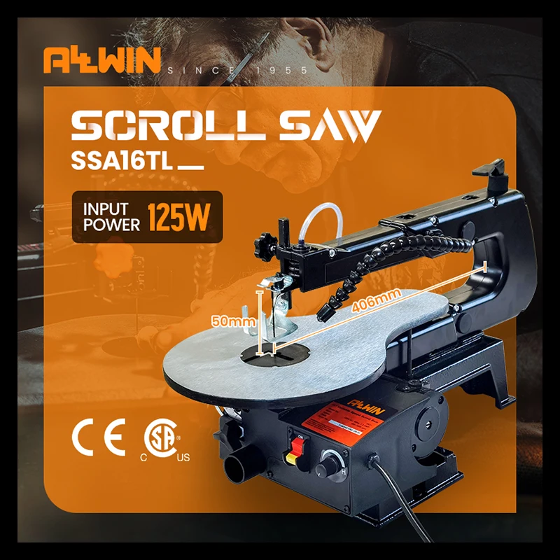 Variable Speed Benchtop Scroll Saw 