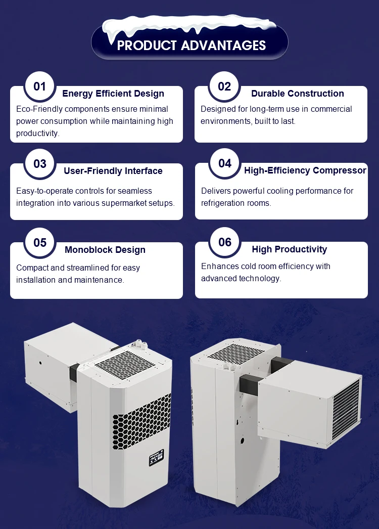 Condensing Unit, R404a, 1089W, Scroll, Monoblock - detail 6