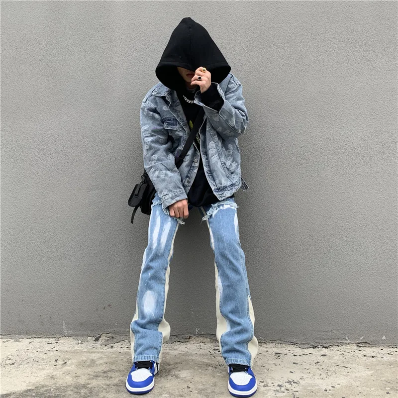 Jeans,Stacked Jeans,Slim Fit Jeans 