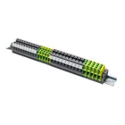 Din Rail Terminal Din Rail Block Popular Wholesale High Quality Din Rail Terminal Block UK10N 600V 65A