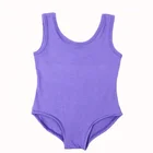 Organic Baby Clothes Newborn Girl Solid Cotton Sleeveless Leo Boutique Kids Clothing